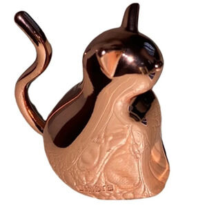 Rose gold tone  small figurine table decor